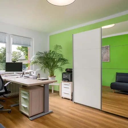 Free Living - Bio-kueche - Parkplatz - 4 Gaeste - Natur- Buero Apartment Leiferde