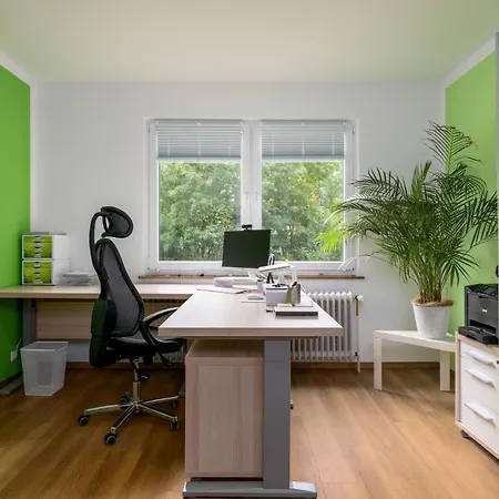 Free Living - Bio-kueche - Parkplatz - 4 Gaeste - Natur- Buero Apartment Leiferde